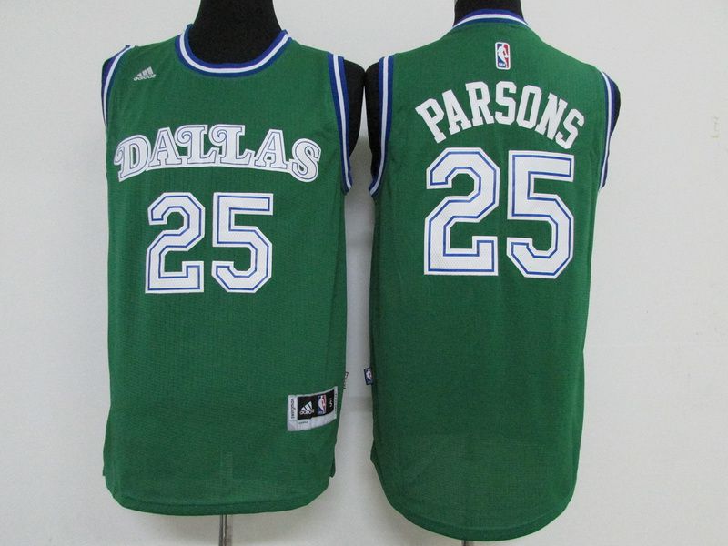 Men Dallas Mavericks #25 Parsons Green Adidas NBA Jerseys